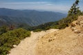 Hiking Towards Santiago Peak