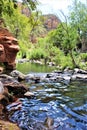 Landscape scenic view of Bell Trail, No. 13 at Wet Beaver Wilderness, Coconino National Forest, Arizona, United States