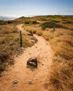 Hiking Trail Kaena Point National Park Royalty Free Stock Photo