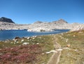 Hiking trail in Kings Canyon National Park Royalty Free Stock Photo