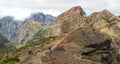 Hiking Trail at Madeira, Portugal Royalty Free Stock Photo