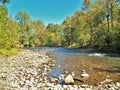 Oconaluftee River Royalty Free Stock Photo