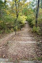 Hiking Trail in Nature Reserve Royalty Free Stock Photo