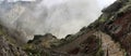 Hiking Trail near Pico do Gato, Madeira Royalty Free Stock Photo