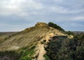 Stunning landscape of Maltese nature Qarraba between Gnejna bay and Ghajn tuffieha bay Riviera, Ta Lippija, Mgarr, Malta