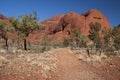 Hiking Trail Olgas Royalty Free Stock Photo