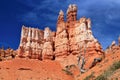 Bryce Canyon National Park with Navajo Sandstone Hoodoos along Queens Garden Trail, Southwest Desert Landscape, Utah Royalty Free Stock Photo