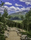 Hiking Trail Rocky Mountain National Park Colorado Royalty Free Stock Photo