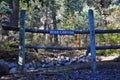 Hiking Trail Sign Bear Canyon Trail by Timpanogos, Wasatch Range Rocky Mountains, Utah. Royalty Free Stock Photo