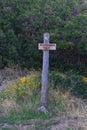 Hiking Trail Sign Lone Peak Jacobâs Ladder Wasatch Ricky Mountains, Salt Lake, Utah, United States