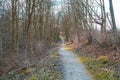 Hiking trail for thrillers Royalty Free Stock Photo