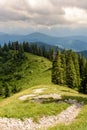 Hiking trail to Benediktenwand