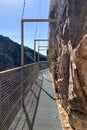 Hiking trail to Colgante bridge (Puente Colgante El Saltillo)