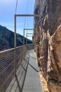 Hiking trail to Colgante bridge (Puente Colgante El Saltillo)