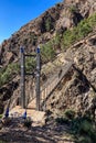 Hiking trail to Colgante bridge (Puente Colgante El Saltillo)