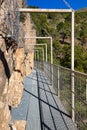 Hiking trail to Colgante bridge (Puente Colgante El Saltillo)