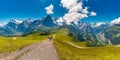 Mountain Mannlichen, Switzerland Royalty Free Stock Photo