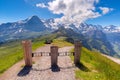 Mountain Mannlichen, Switzerland Royalty Free Stock Photo