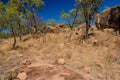 Hiking trail in the Undara Volcanic National Park, Australia