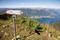 Hiking trails, Lake Como, Italy