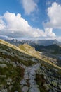 Hiking Trail in the High Tatra