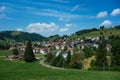 Hiking trip in Gais, a town in the swiss alps Royalty Free Stock Photo