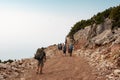 Hiking in the Turkish Mountains Royalty Free Stock Photo