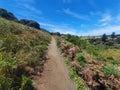 Hiking up the extinct Mount Schank volcano