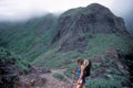 Hiking into the Valley of Desolation, Dominica Royalty Free Stock Photo