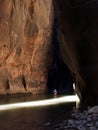 Hiking Zion National Park Narrows Royalty Free Stock Photo