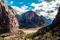 Hiking Zion National Park Royalty Free Stock Photo