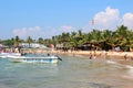 Hikkaduwa Beach in Sri Lanka