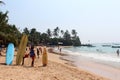 Hikkaduwa Beach in Sri Lanka