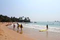 Hikkaduwa Beach in Sri Lanka