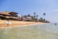 Hikkaduwa beach in Sri Lanka