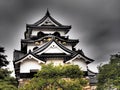 Hikone Castle in Shiga, Japan Royalty Free Stock Photo