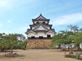 Hikone Castle in Shiga Prefecture, Japan. Royalty Free Stock Photo