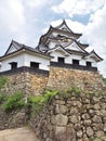 Hikone Castle in Shiga Prefecture, Japan. Royalty Free Stock Photo