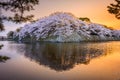 Hikone, Japan at the Castle Moat during Spring Season Royalty Free Stock Photo