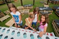 ÃÂ¡hildren play piano outdoor