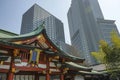 Hile Shrine Sanctuary in Tokyo, Japan Royalty Free Stock Photo