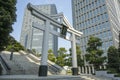 Hile Shrine Sanctuary in Tokyo, Japan Royalty Free Stock Photo