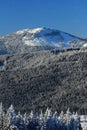 Hill Arber (Germany), Cloudes and trees, winter landscape in ÃÂ umava in ÃÂ½eleznÃÂ¡ Ruda, Czech republic