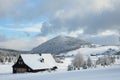 Settlement Jizerka, Jizera mountains, Czech republic Royalty Free Stock Photo