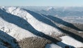 Hill Choc from Low Tatras, Slovakia Royalty Free Stock Photo