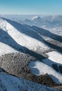 Hill Choc from Low Tatras, Slovakia Royalty Free Stock Photo