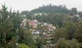 A hill city view of the kodaikanal tour place. Royalty Free Stock Photo