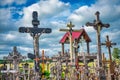 Hill of crosses, Kryziu kalnas, Lithuania Royalty Free Stock Photo