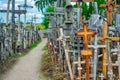 Hill of crosses, Kryziu kalnas, Lithuania Royalty Free Stock Photo
