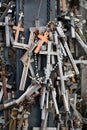 The Hill of Crosses in Lithuania Royalty Free Stock Photo